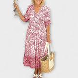 Caitlin - Elegante Blumenkleider mit luftiger Designs