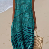 Künstlerisches Strandkleid