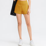 Luigia - 2 In 1 Yoga Shorts Mit Hoher Taille