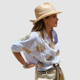 Gaby™ Elegante atmungsaktive Bluse