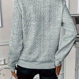 Chloe - Lässiges Sweatshirt Mit Langen Ärmeln Und Reißverschluss