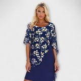 Lyanna - Chiffon-Blumenrobe für Frauen
