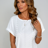 Becky™ | Lässiges Lochmuster-Top