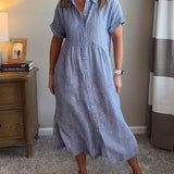 Gwen™ - Gestreiftes Hemdkleid