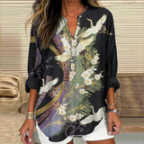 Orielle™ - Elegante Flugdruck-Bluse