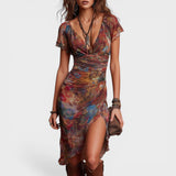 Leona | Boho-Midi-Kleid
