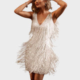 Tasa - Mini-Kleid mit Fransen