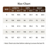Retro Hochtaillierte Weite Jeans für Damen