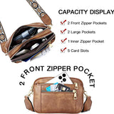 Erica™ - Elegante Leder Schultertasche