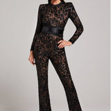 Lisa - Eleganter Jumpsuit In Pizzo
