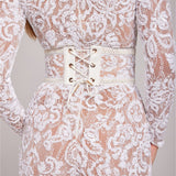 Lisa - Eleganter Jumpsuit In Pizzo