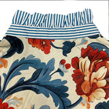 Serenity™ - Klassische Vintage Blumenmuster Bluse