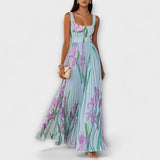 Maxikleider aus Chiffon mit Blumenmuster