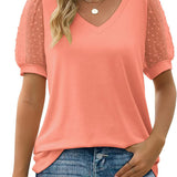 Rhianna™ - Elegantes Puffärmel-Top