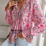 Helena™ - Sommer Blumen Top