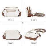 Erica™ - Elegante Leder Schultertasche