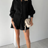 Elizabeth™ - Luftiges Shirt- und Shorts-Set