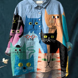 Banjo™ - Katzenkunst T-Shirt