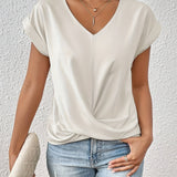 Cleo™ - Lässiges T-Shirt mit Sweetheart-Ausschnitt