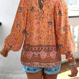 Helena™ - Sommer Blumen Top