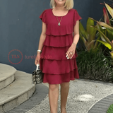 Paige™ - Lockeres Chiffonkleid