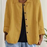 Marilla™ – Klassischer leichter Hemd-Cardigan