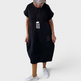 Nicole | Midi Kleid mit Taschen
