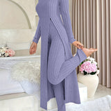 Aldea™ - Gemütliches Zwei-Teile Ribbed Lounge Set
