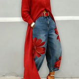 Sophia - Elegante Blumenhose