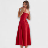 Zipporas - Enganliegendes Kleid mit modernem Frühlingsblumenmuster