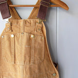 Damen-Latzhosen mit Taschen und Knöpfen