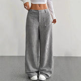 Damen Freizeit-Hochbundhose – Lockere Passform für ultimativen Komfort und Stil