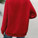 Heartzone - Lässiges Sweatshirt Mit Herzmotiv