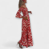 Sienna - Maxikleid mit schulterfreien Trägern, ideal für den Urlaub