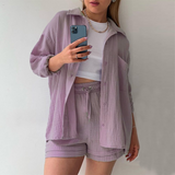 April - Casual Cotton Loungewear Set
