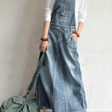 Demi™ - Lässiges Denim Overall Kleid