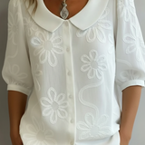 Aurélie™ — Leichte Bluse mit floralem Design für natürliche Eleganz