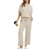 Avery™ - Lässiges Oberteil- und Hosen-Set