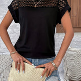 Talia™ - Lässiges Spitzen-Batwing-T-Shirt