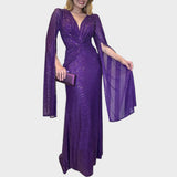 Nerma - Maxi-Kleid Glänzend