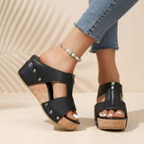 Radka - Stylische Keilsandalen