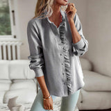 Belle™ - Elegante Polo-Bluse