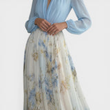 Petra | Maxikleid mit Blumenmuster