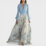 Petra | Maxikleid mit Blumenmuster