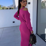 Andrea™ - Lässiges Sweatshirt und Kleid Set