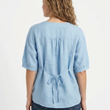 Lily | Vintage-inspirierte lockere Passform Bluse