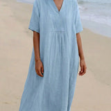 Serena™ - Damen Entspanntes Bohemian Kleid