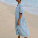 Serena™ - Damen Entspanntes Bohemian Kleid