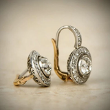 Vintage Gold- und Silberschmuckohrringe