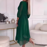 Isla™ - Leichtes Seidiges Chiffonkleid